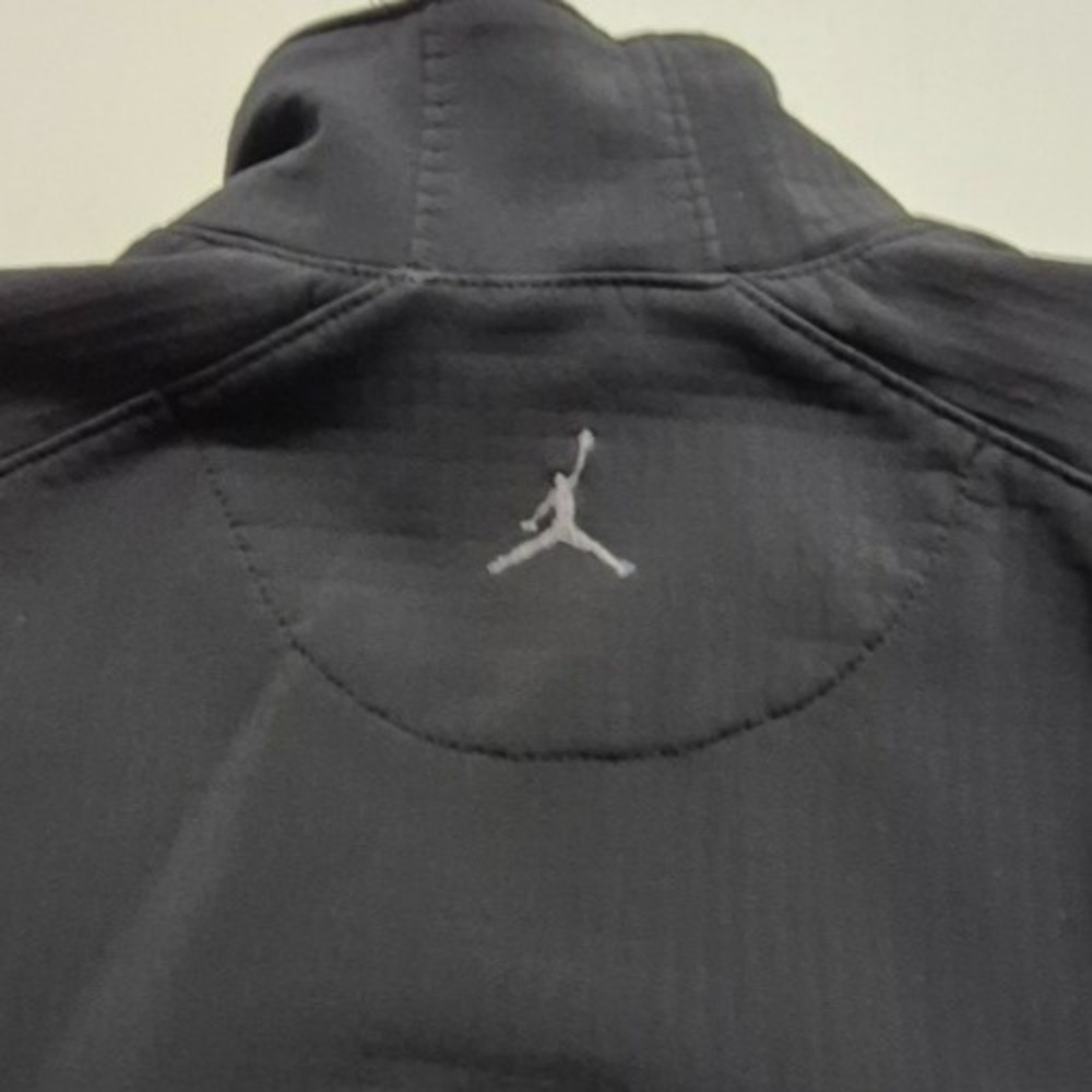 Nike Air Jordan Men's Long Sleeves Activewear Full Zip Black Jacket Sz M Y2K‎ - Picture 12 of 16